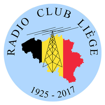 Logo pour l'anniversaire du Radio-Club de Liège (Belgique) - 2017