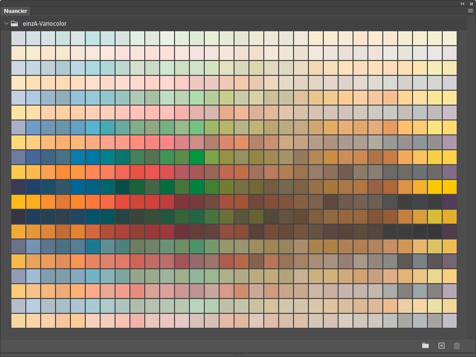 Nuancier einzA Variocolor