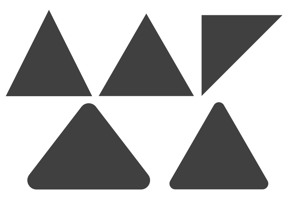 Outils prédéfinis Triangle