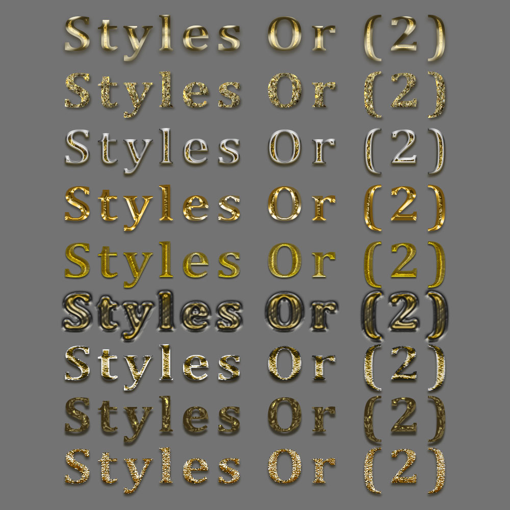 Styles Or (3)