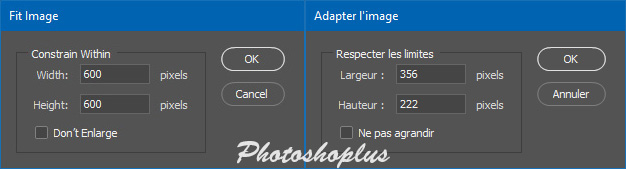 Fit Image - Adapter l'image