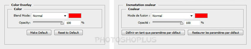 Color Overlay (Incrustation couleur)
