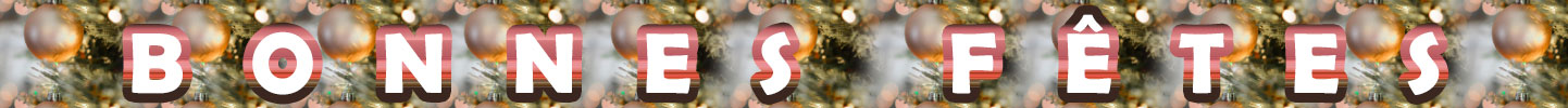 Bonnes fêtes
