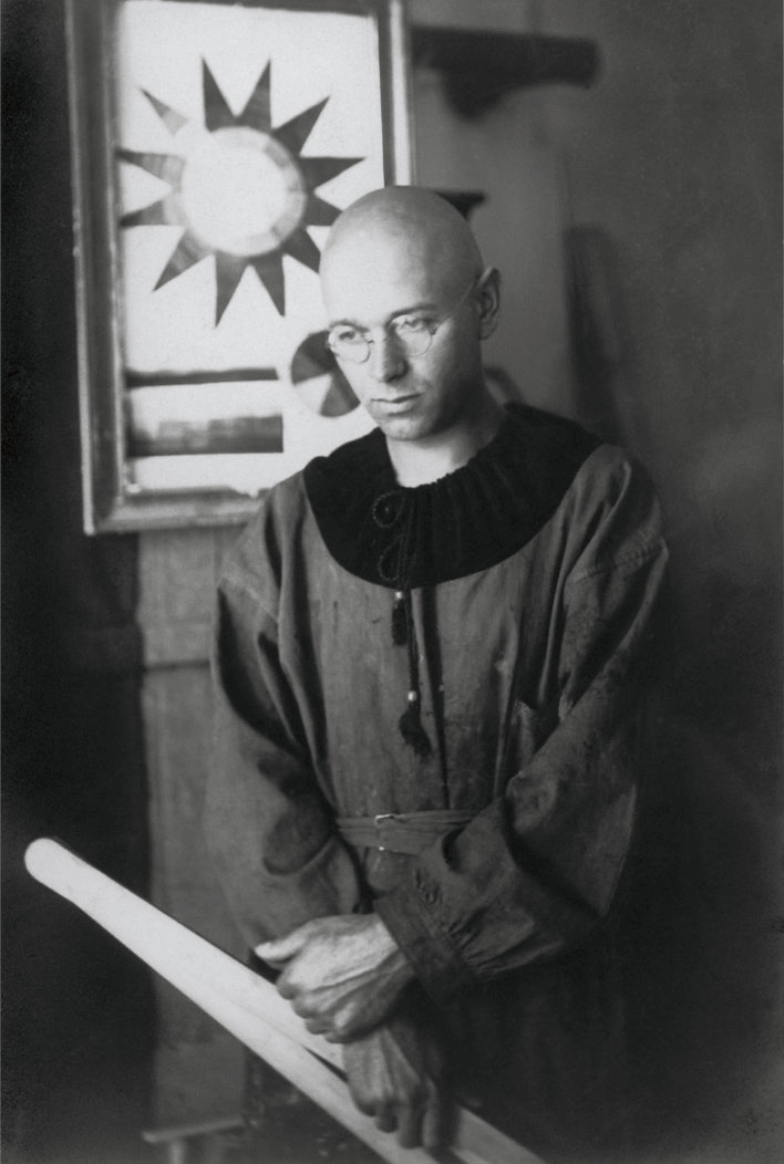 Photo de Johannes Itten en 1921