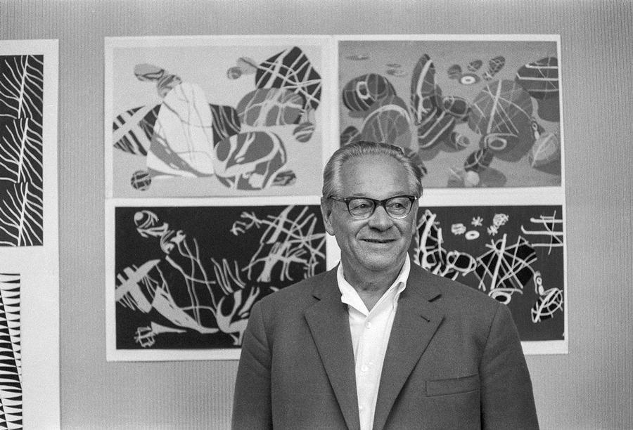 Photo de Johannes Itten en 1959