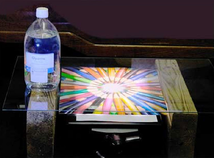 Photo de gouttes de glycérine Photo de gouttes de glycérine