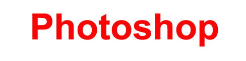 Écrire le texte Photoshop