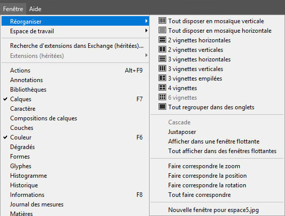Réorganiser les documents