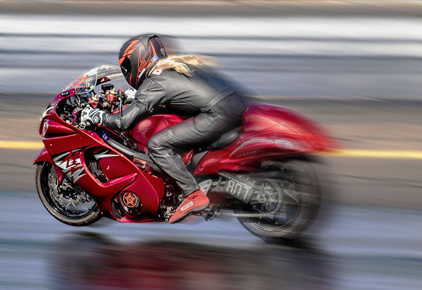 Exemple de double flou directionnel Exemple de double flou directionnel