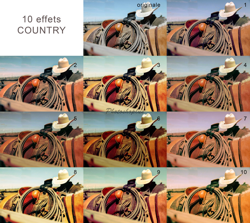 Exemple 10 effets Country Exemple 10 effets Country