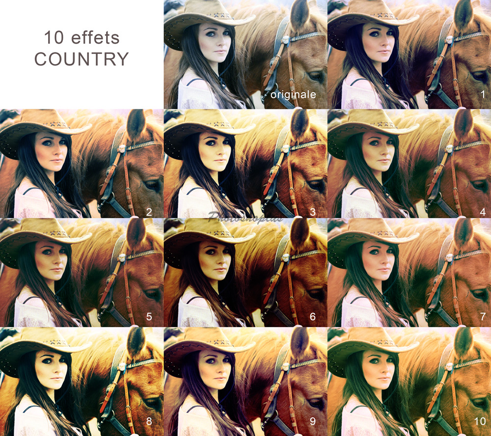 Exemple 10 effets Country Exemple 10 effets Country