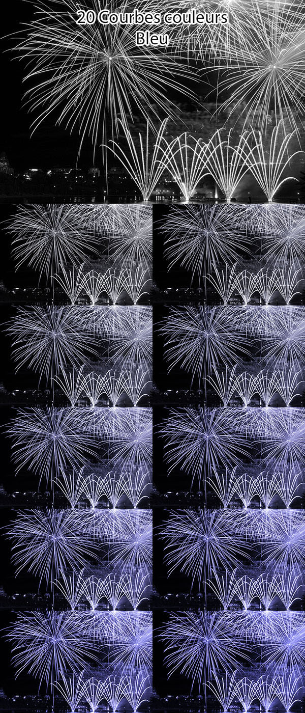 10 Paramètres courbes Bleu 10 Paramètres courbes Bleu