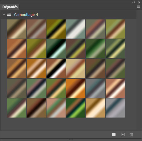 Dégradés Camouflage (4) Dégradés Camouflage (4)