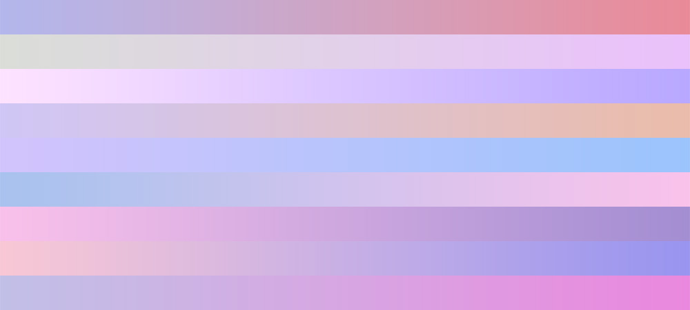 Dégradés Pastels Dégradés Pastels
