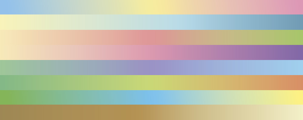 Dégradés Pastels Dégradés Pastels