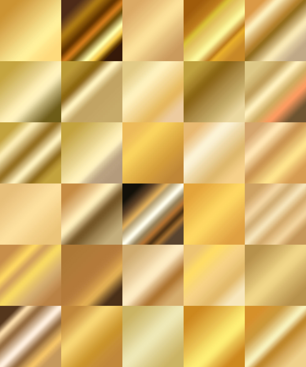 Dégradés Or (9) Dégradés Or (9)