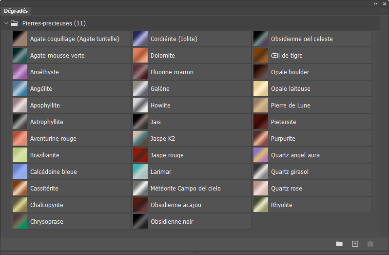 Dégradés Pierres précieuses (11)