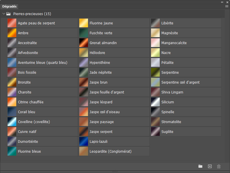 Dégradés Pierres précieuses (15)