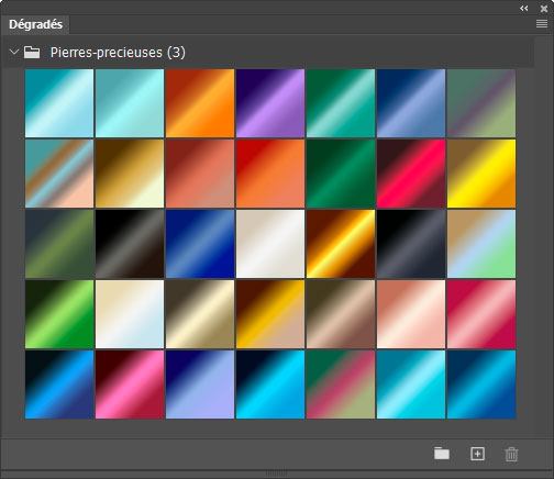 Dégradés Pierres précieuses (3)