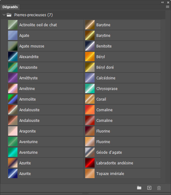 Dégradés Pierres précieuses (7)