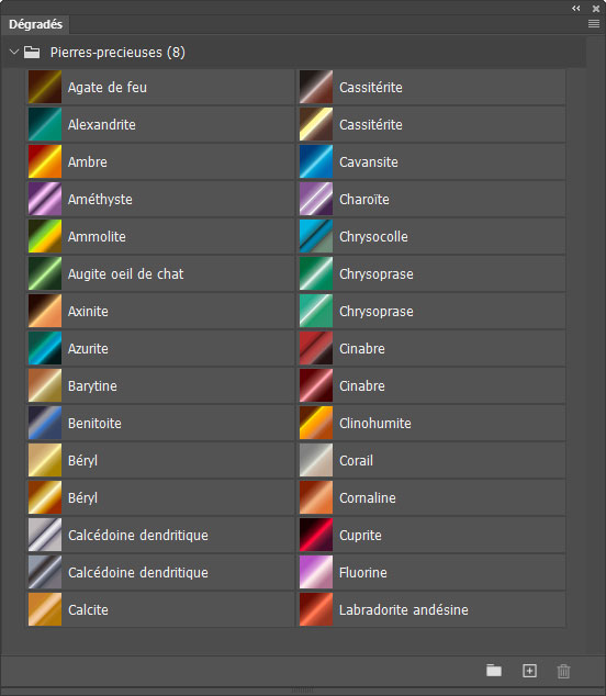 Dégradés Pierres précieuses (8)