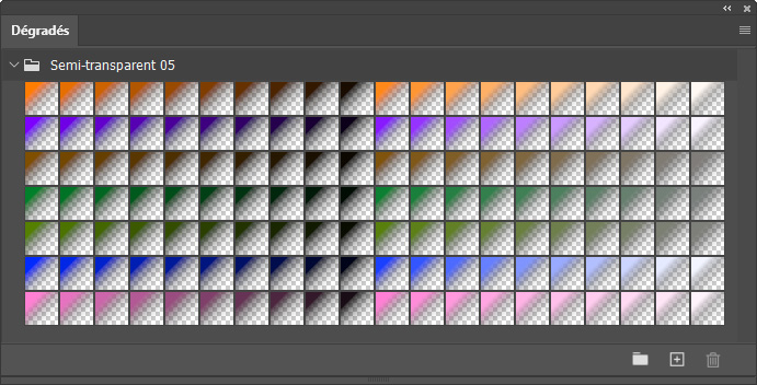 Dégradés Semi-transparent (5) Dégradés Semi-transparent (5)