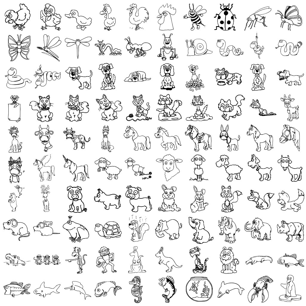 Formes Animaux (6) Formes Animaux (6)