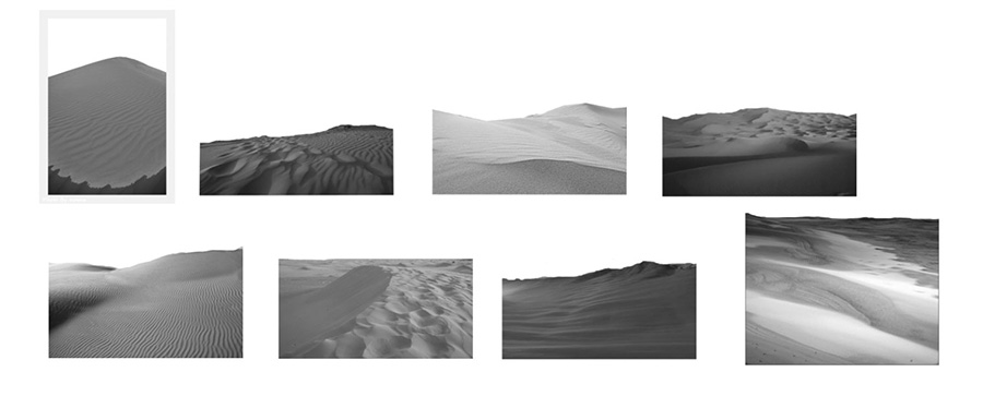 Pinceaux Dunes de sable 01
