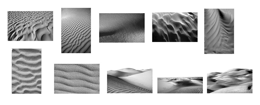 Pinceaux Dunes de sable 02