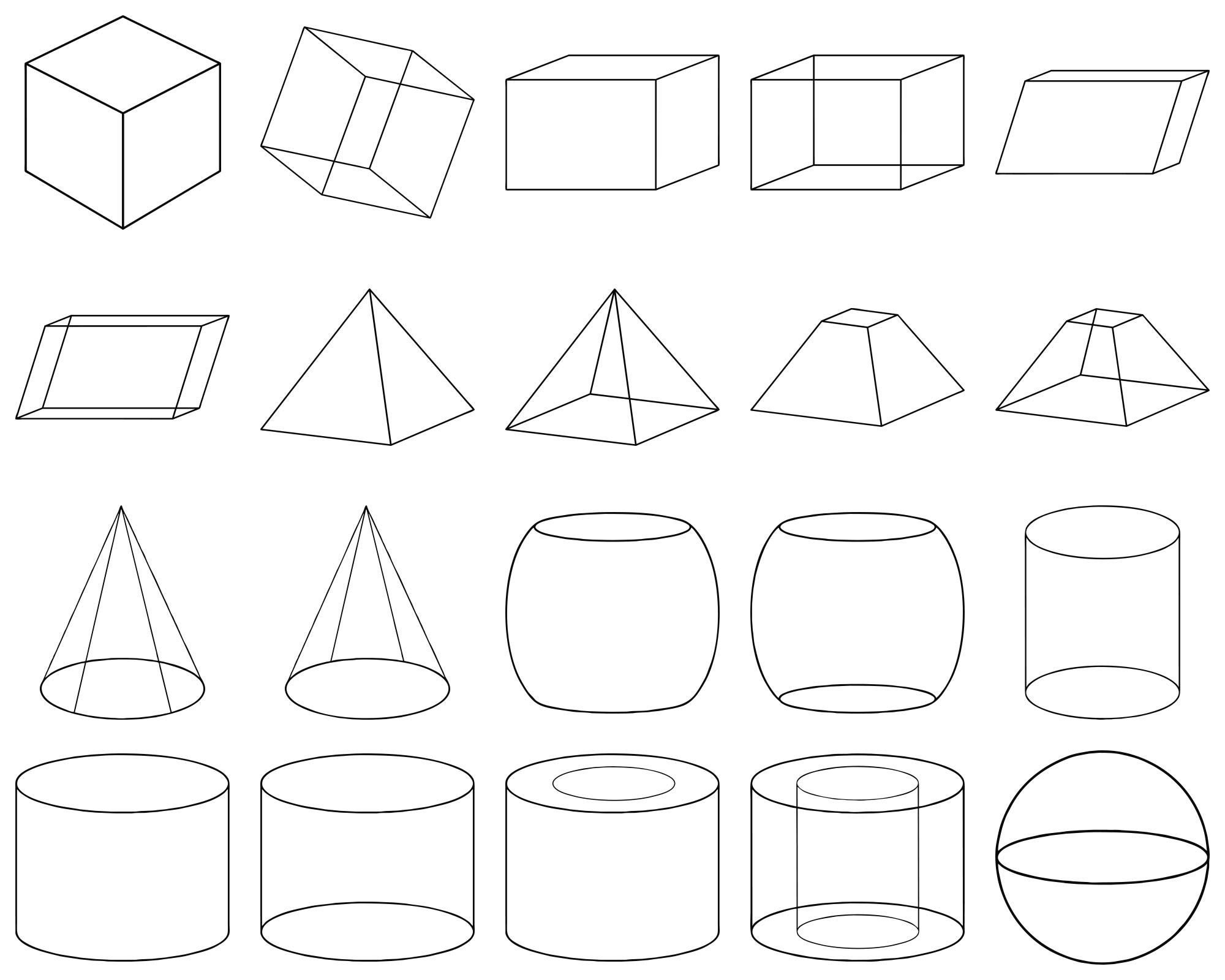 Formes 3D (4)