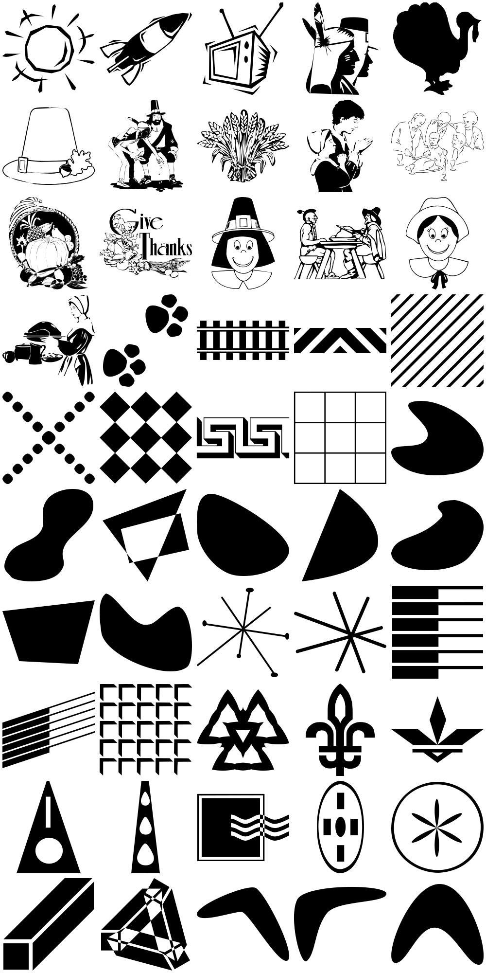 Formes Clipart (2)