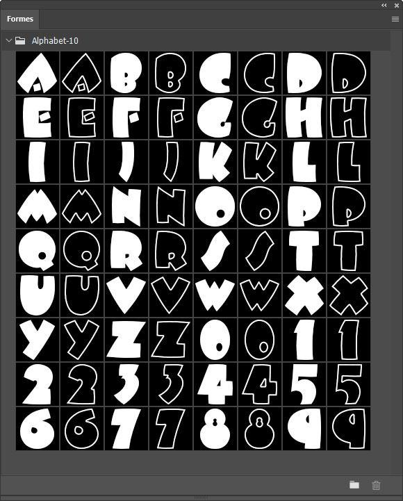 Formes Alphabet (10)