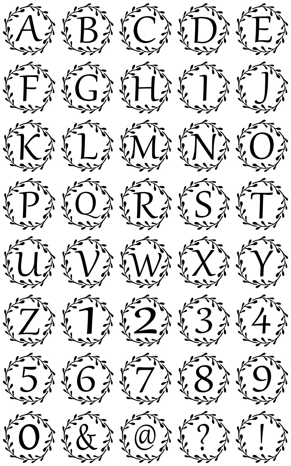 Formes Alphabet (22)