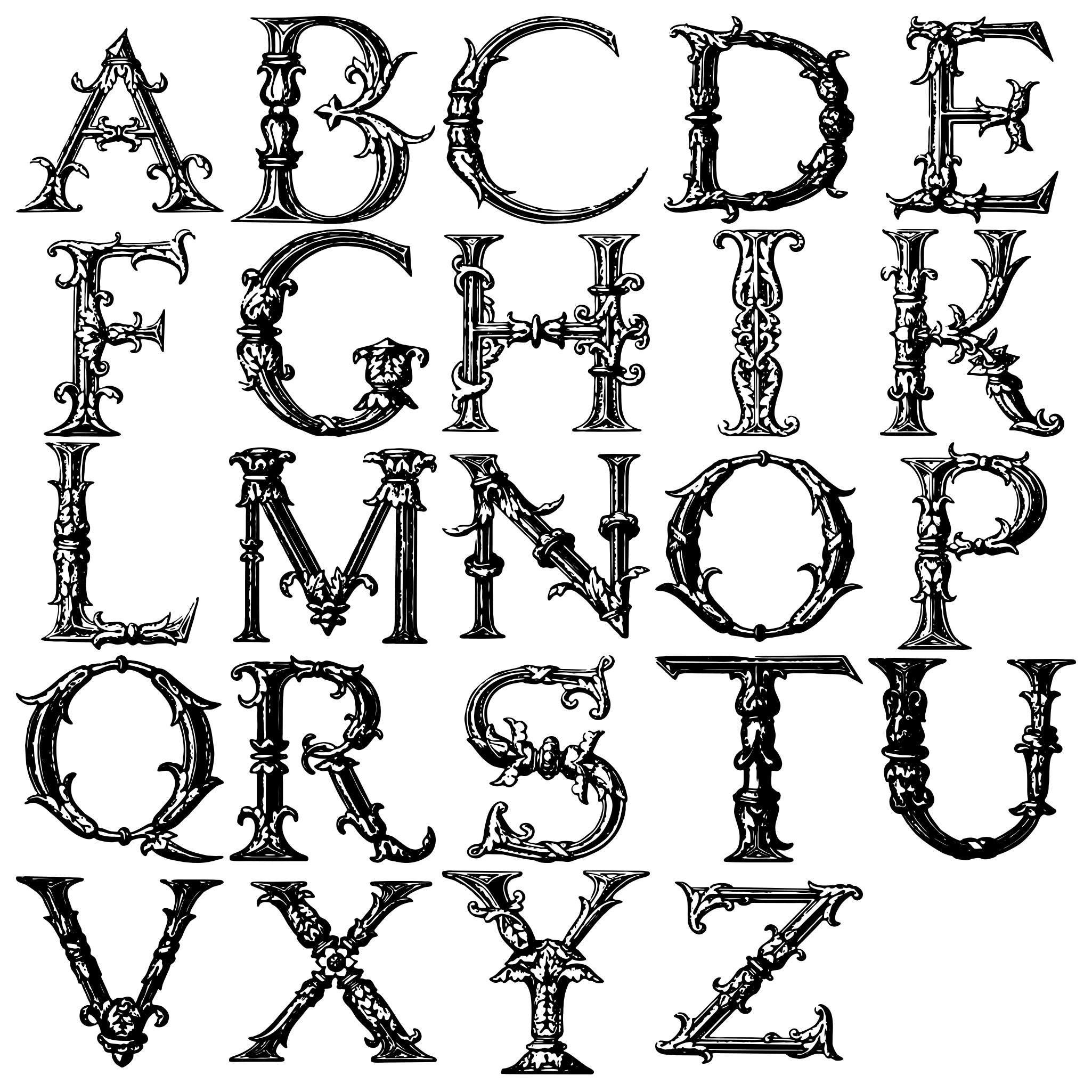 Formes Alphabet (37)