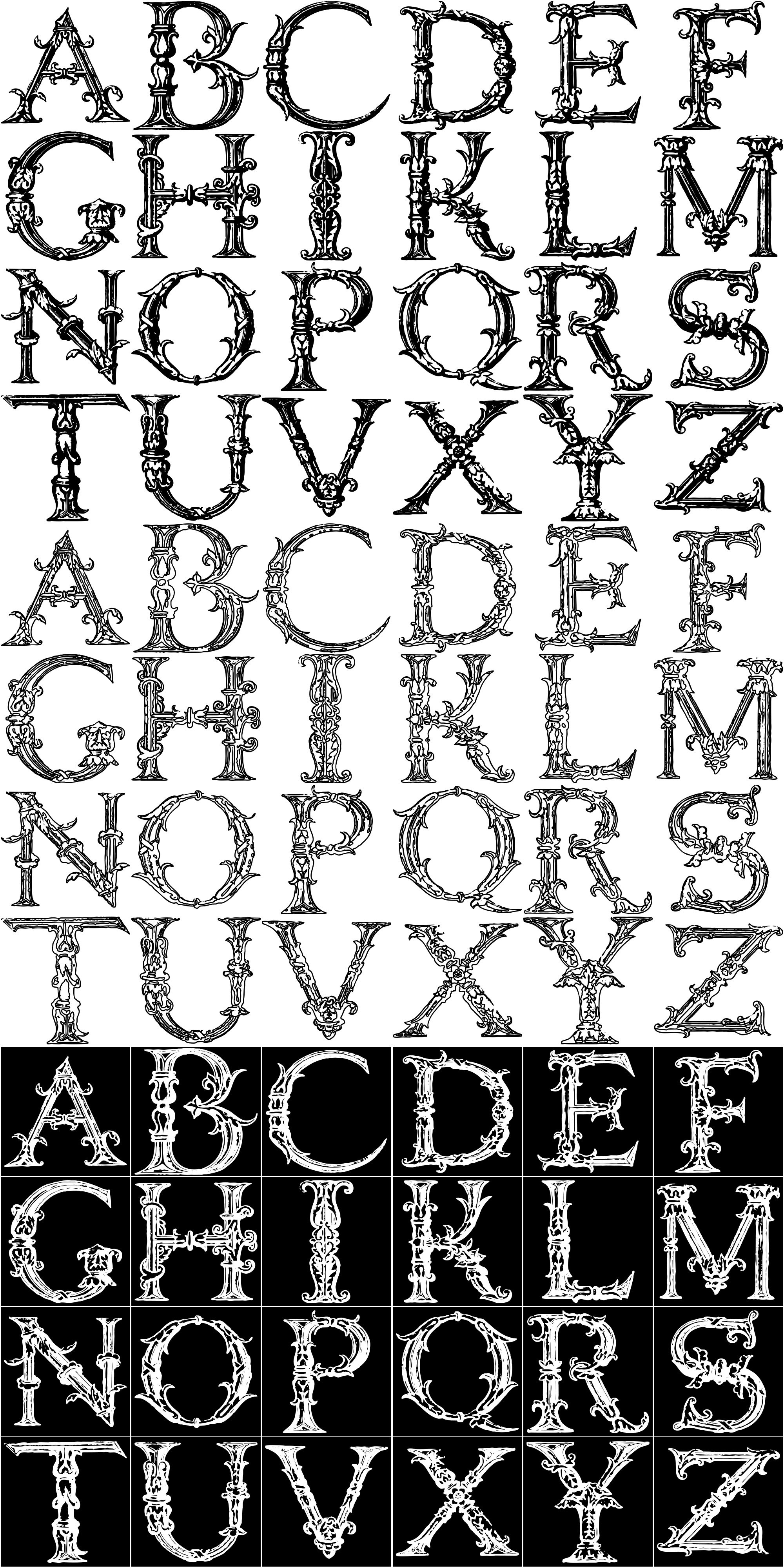 Formes Alphabet (53) Formes Alphabet (53)