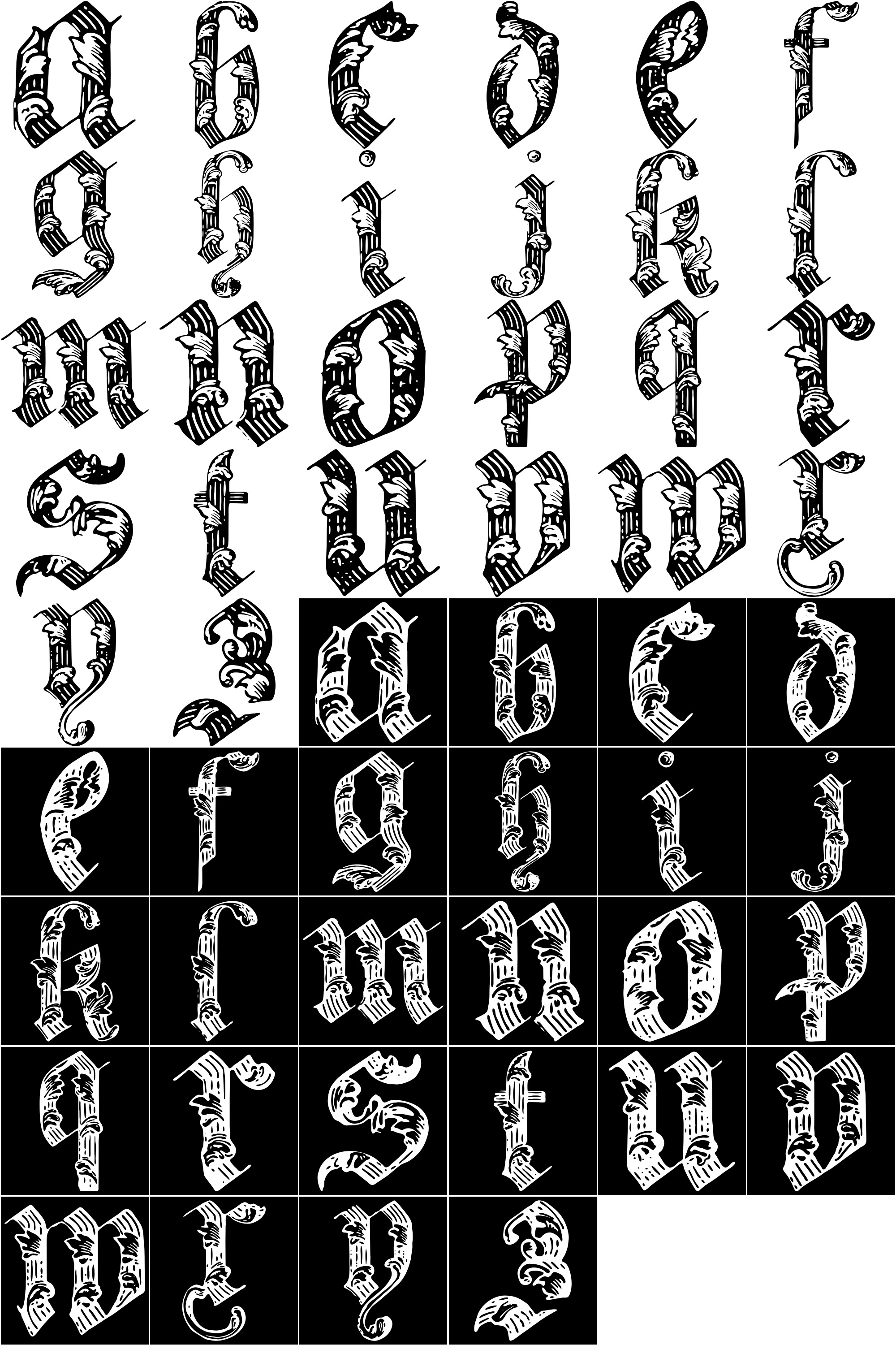 Formes Alphabet (56)