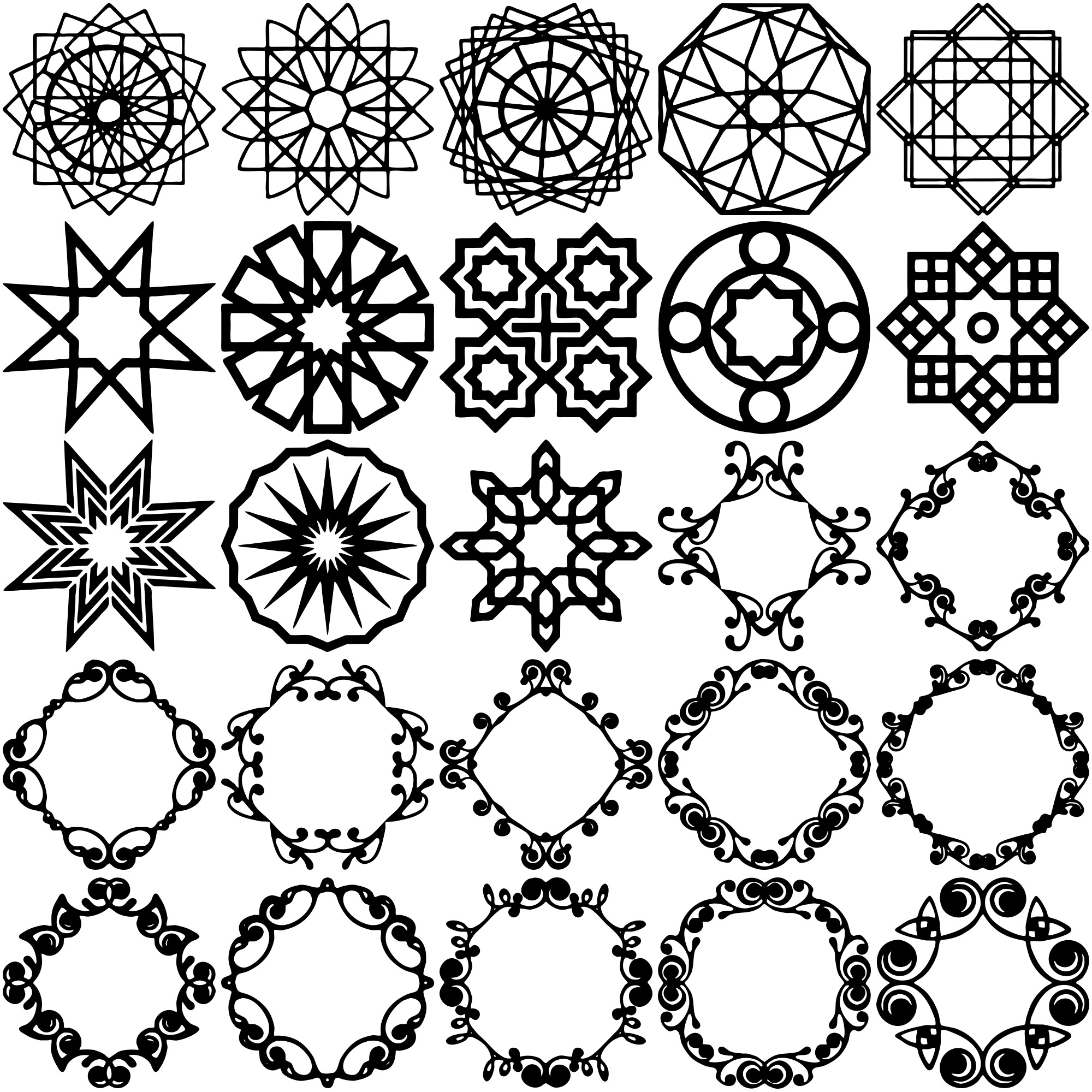 Formes Arabesques (2)