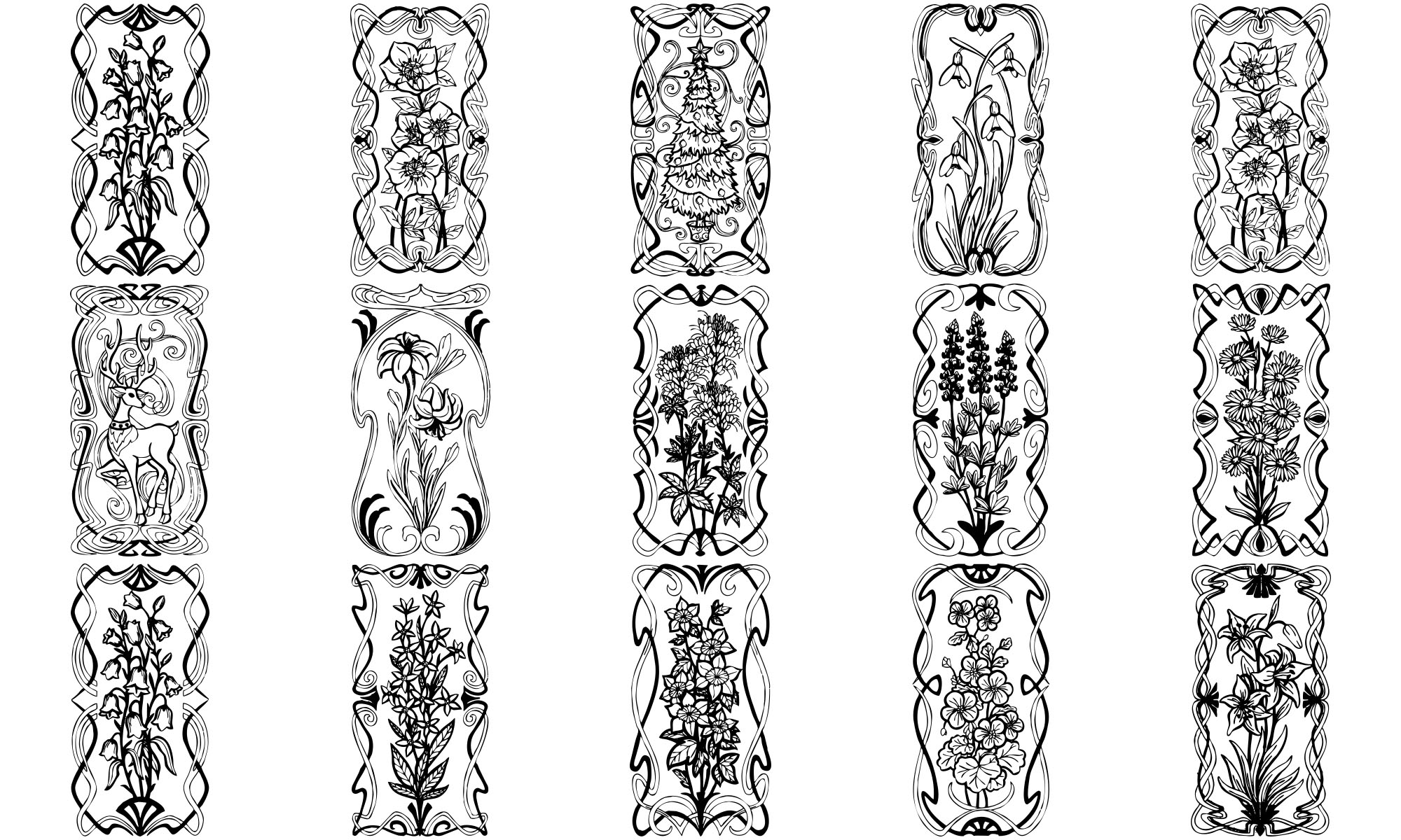 Formes Art nouveau (13)
