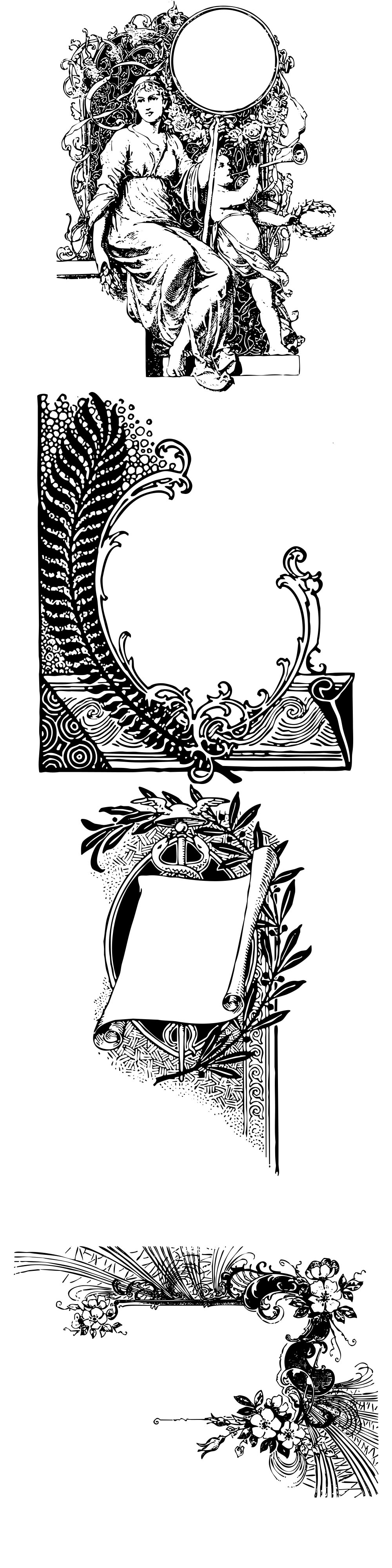 Formes Art nouveau (15)