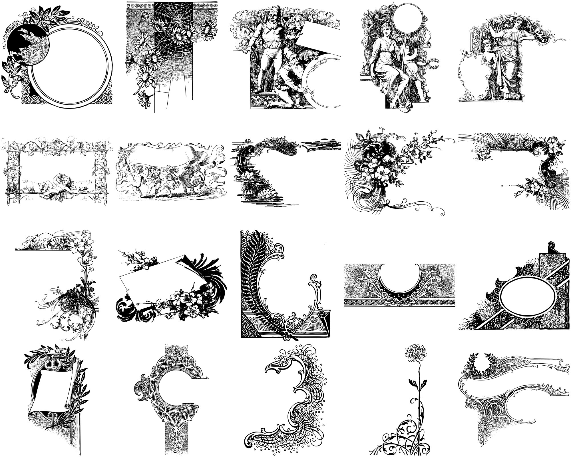 Formes Art nouveau (15)