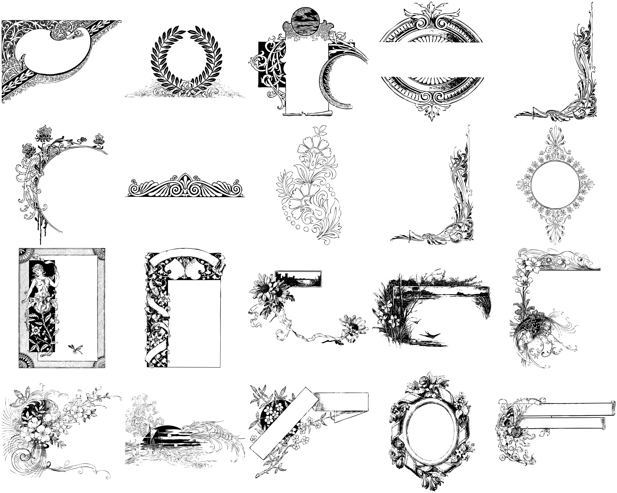 Formes Art nouveau (16)