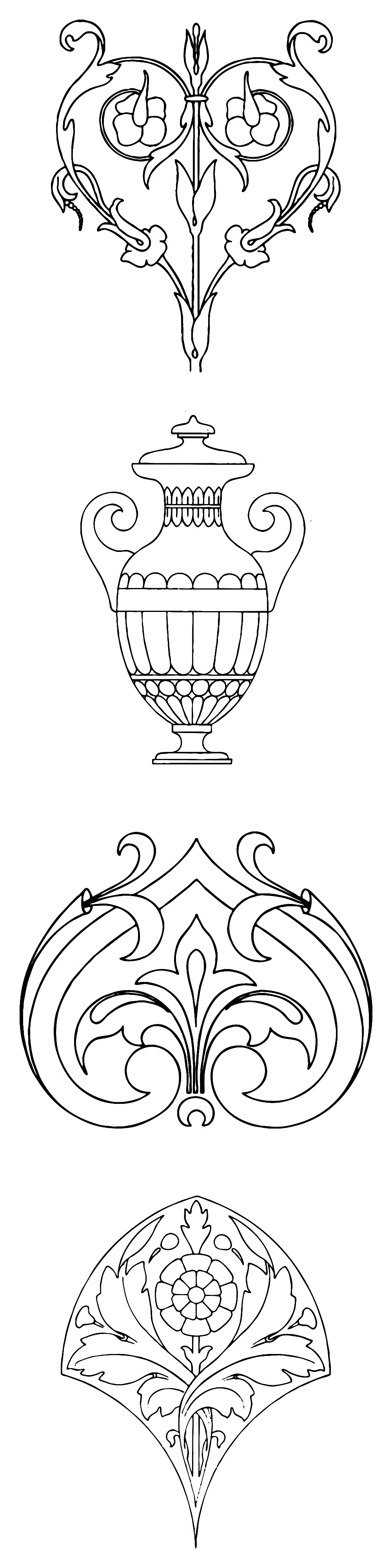 Formes Art nouveau (3)