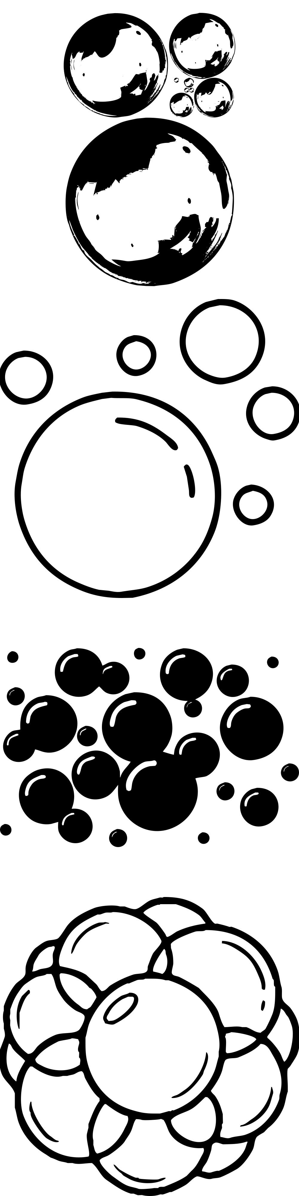 Formes Bulles de savon (2)