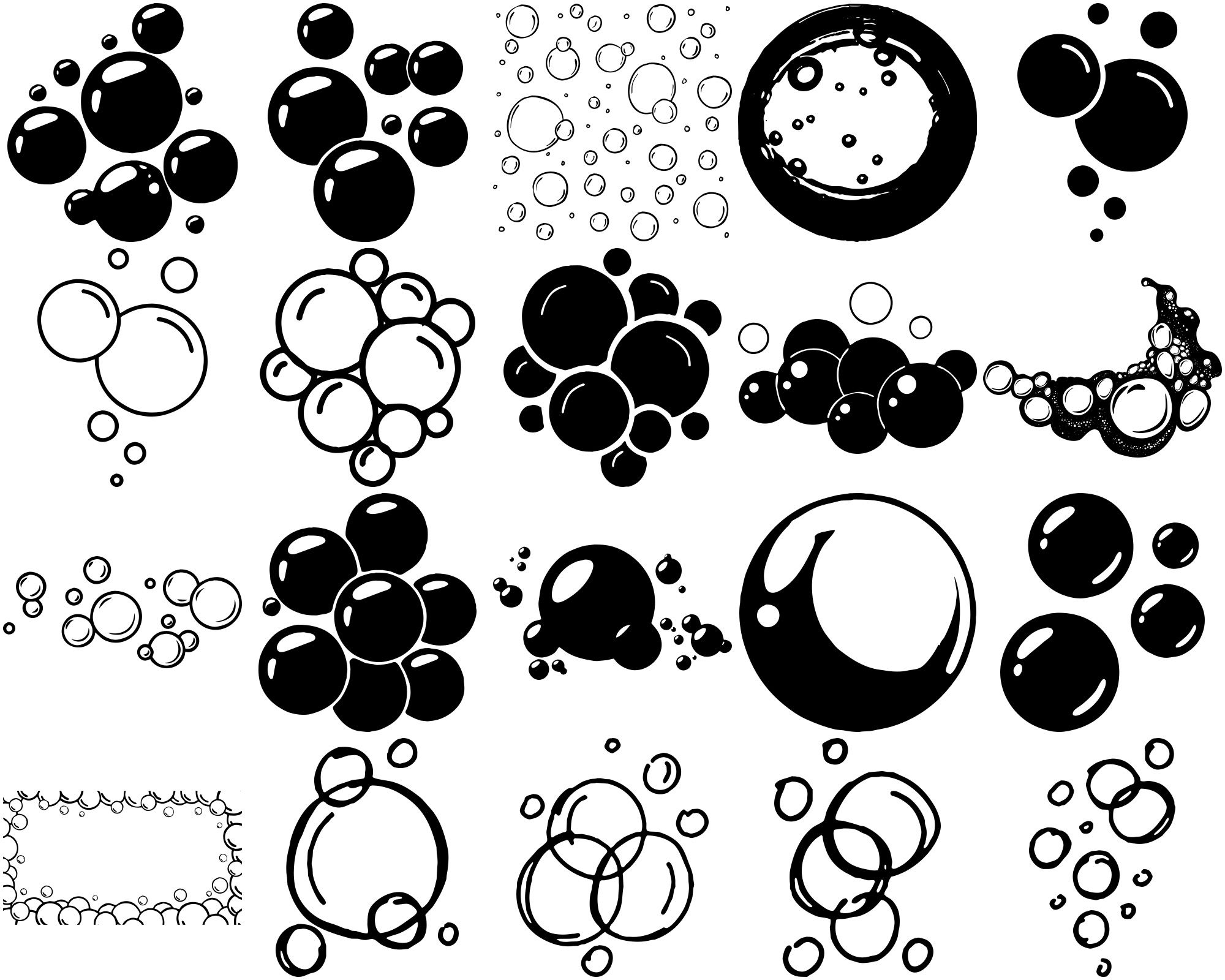 Formes Bulles de savon (3) Formes Bulles de savon (3)
