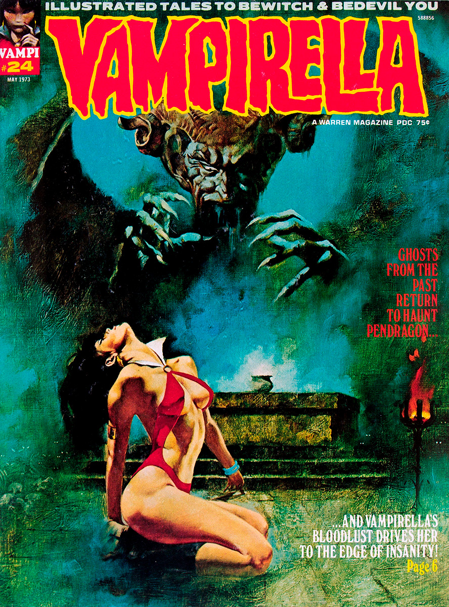 Couverture Comics US Vampirella #24 (original couleur)