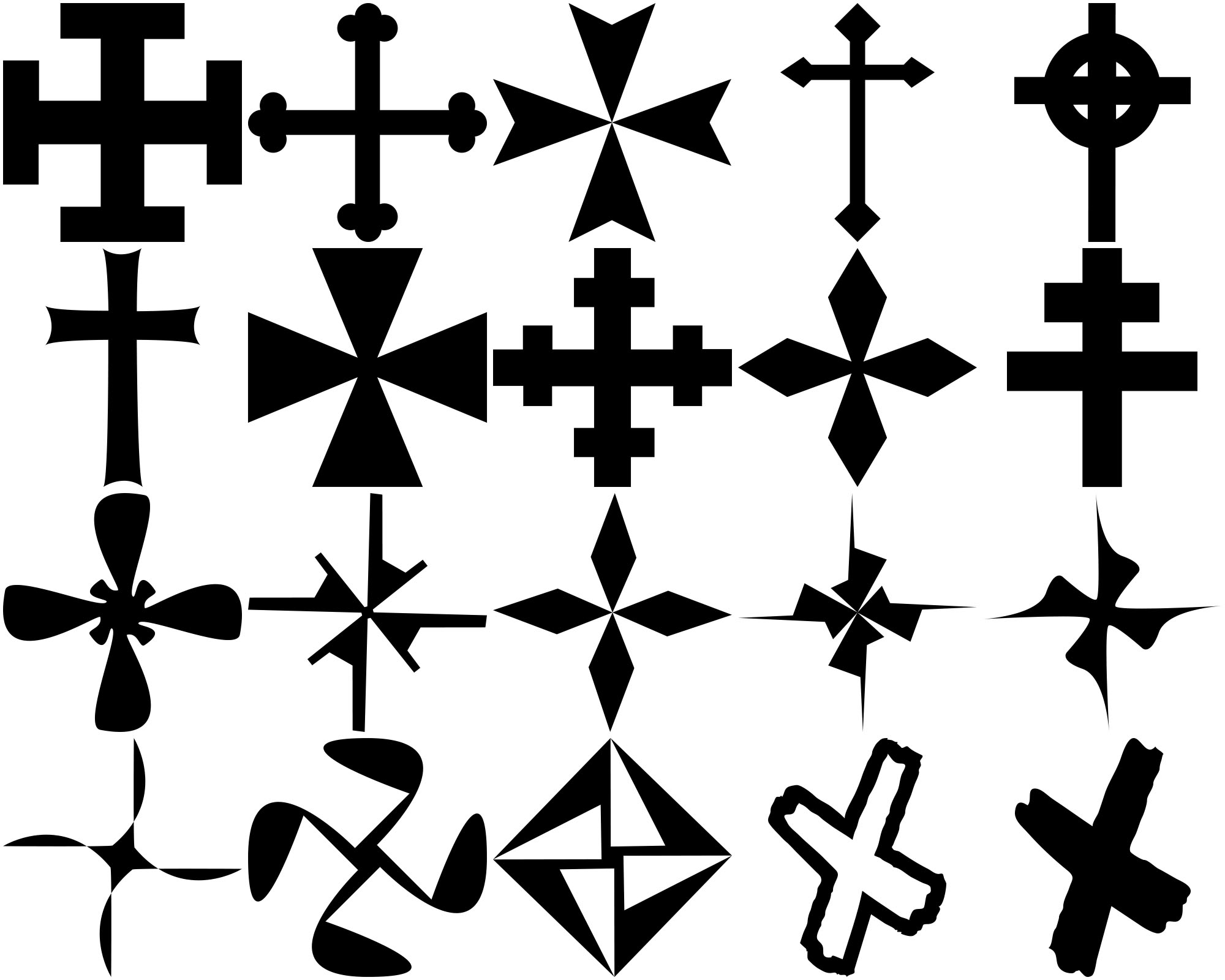Formes Croix (3)