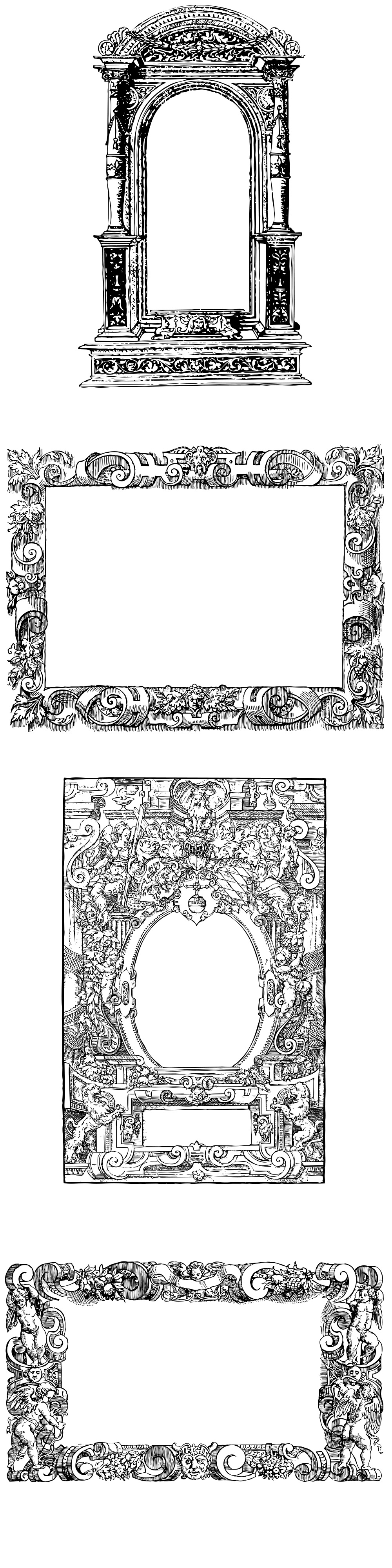 Formes Encadrement (16) ancien