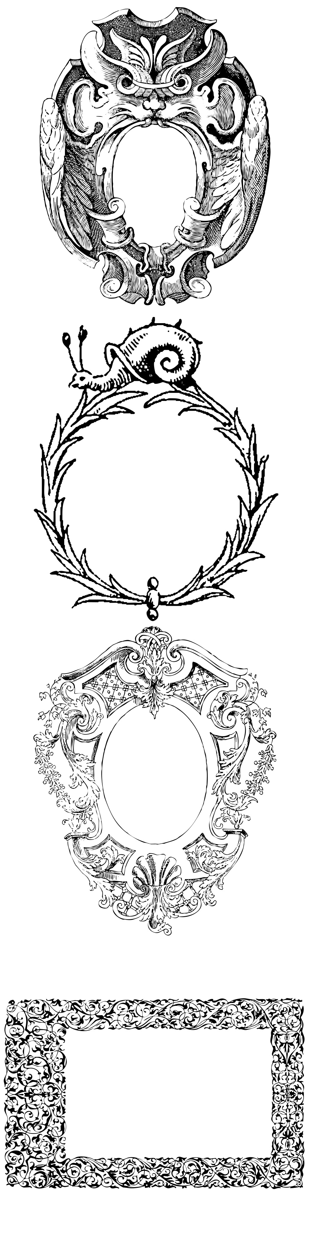 Formes Encadrement (18) ancien