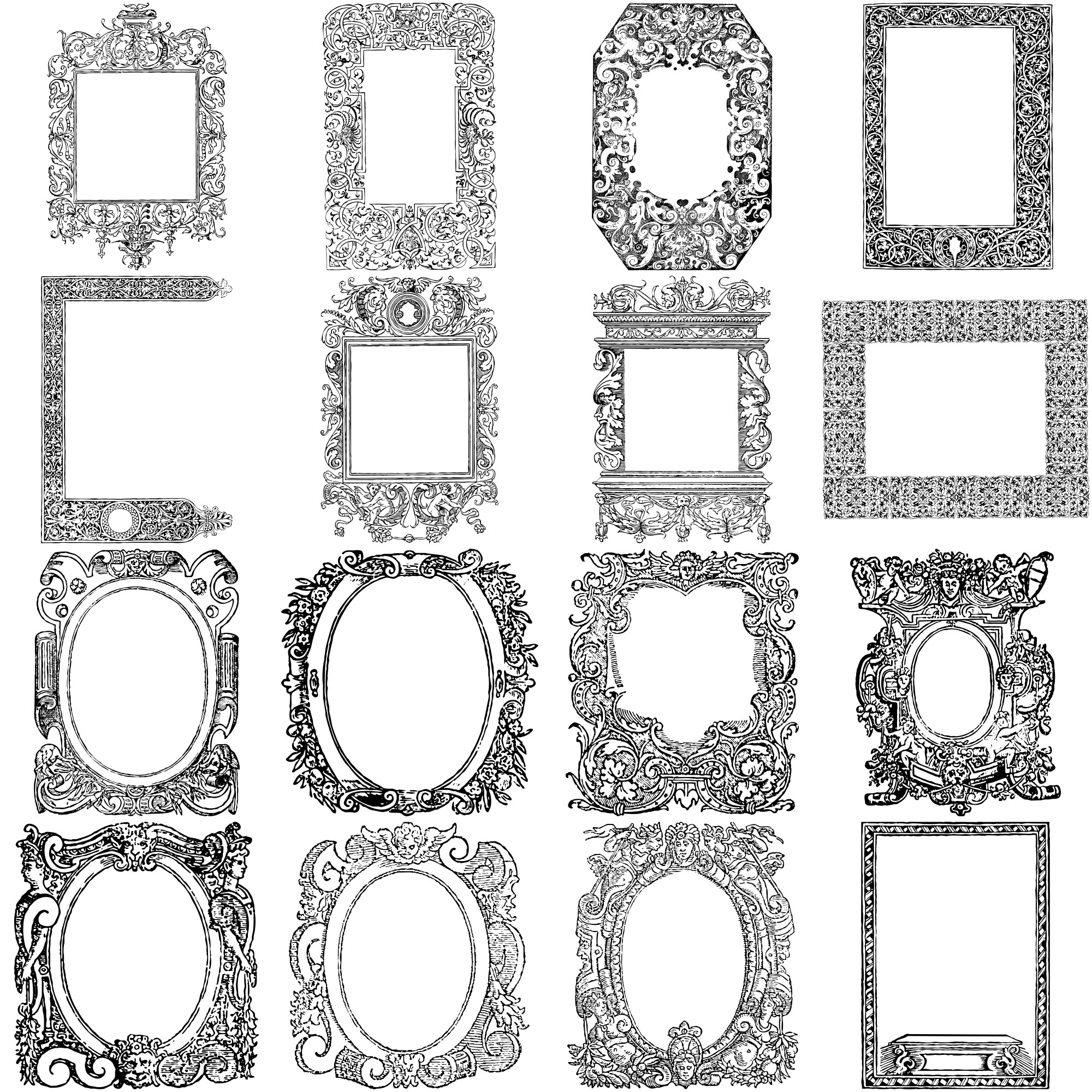 Formes Encadrement (19) ancien