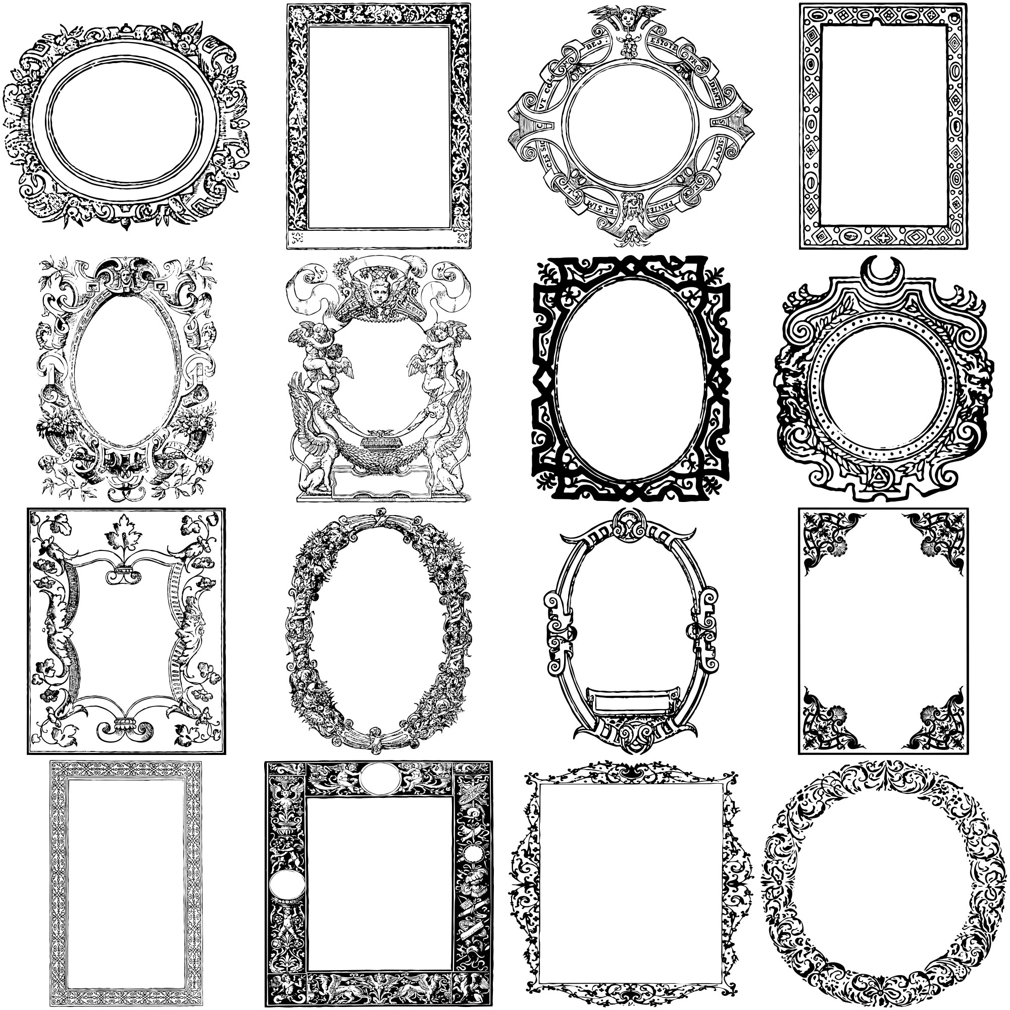 Formes Encadrement (20) ancien Formes Encadrement (20) ancien